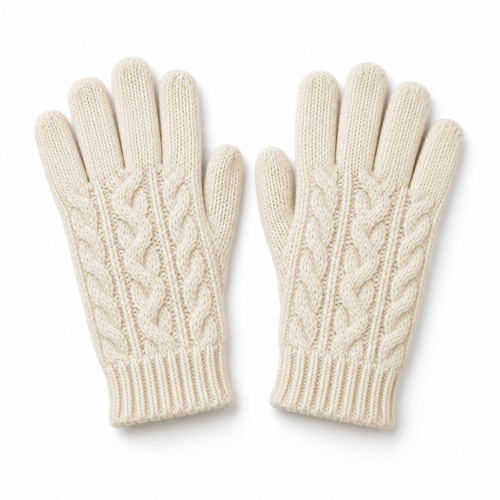 Novalunely Cable Knit Everyday Gloves – Soft Touch Casual Winter Accessories