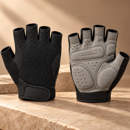 Novalunely Half Finger Outdoor Sports Gloves – Breathable Training Gloves for Cycling and Fitness