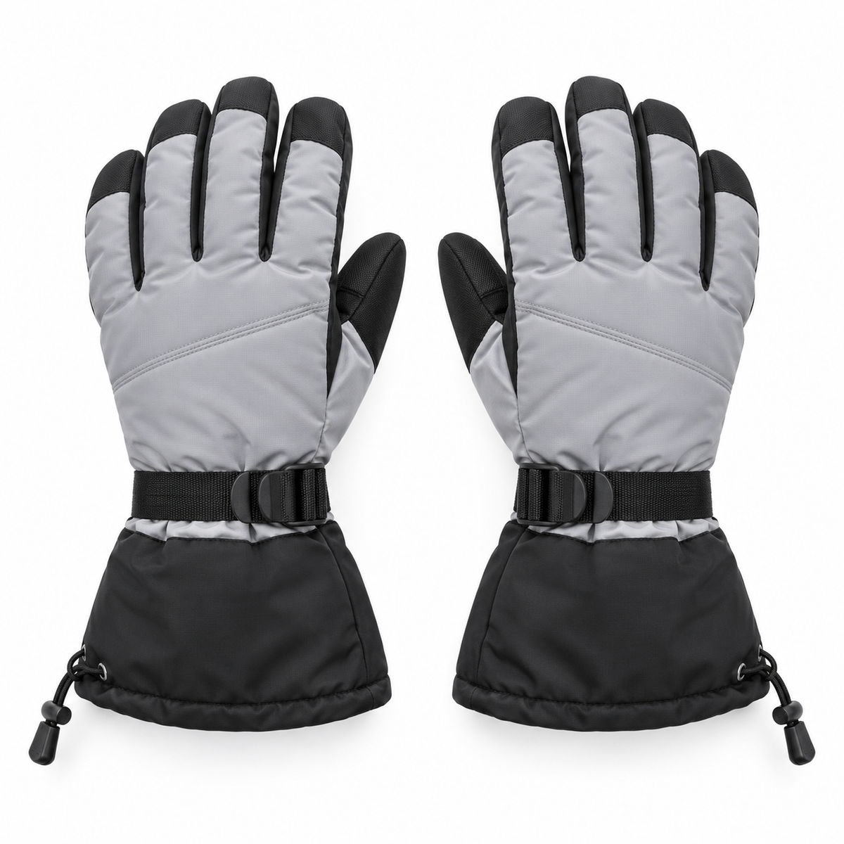 Novalunely Winter Outdoor Gloves – Full Finger Cold Weather Gloves with Adjustable Cuff