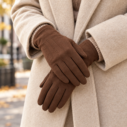 Novalunely Soft Touch Everyday Gloves – Minimalist Casual Gloves for Daily Wear