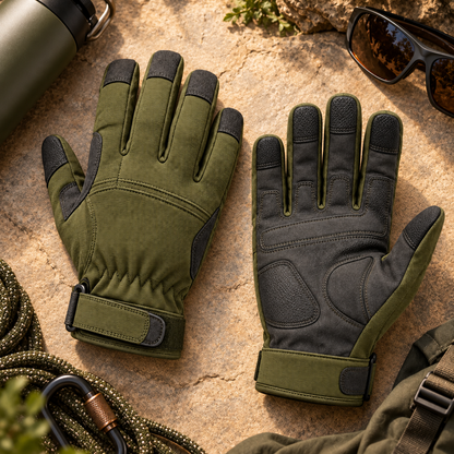 Novalunely Full Finger Outdoor Sports Gloves – Adjustable Cycling and Training Gloves