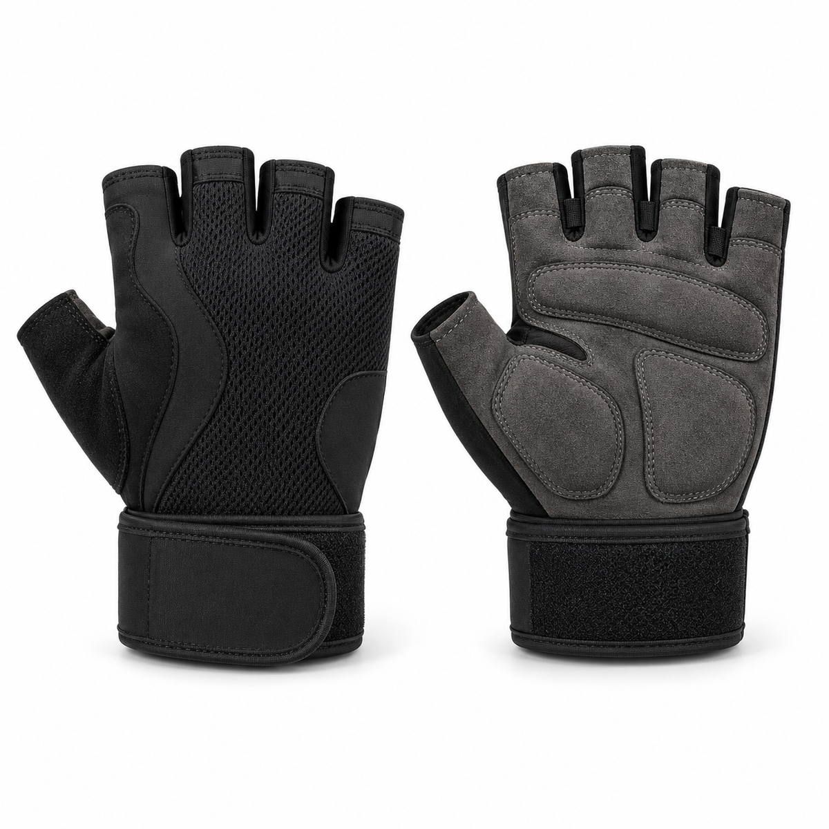 Novalunely Half Finger Fitness Gloves – Breathable Training Gloves for Gym and Outdoor Activities