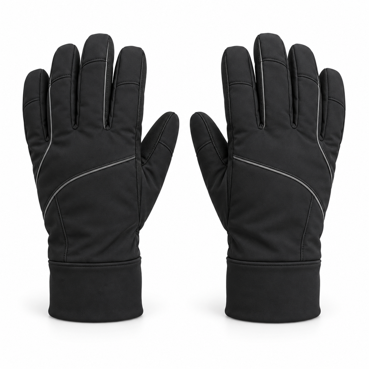 Novalunely Winter Outdoor Gloves – Full Finger Cold Weather Gloves with Extended Cuff