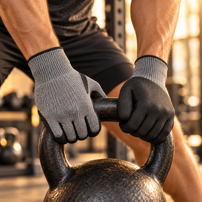 Novalunely Coated Work & Outdoor Sports Gloves – Flexible Training Gloves for Active Use