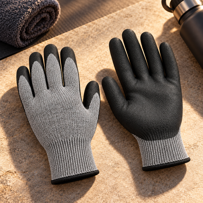Novalunely Coated Work & Outdoor Sports Gloves – Flexible Training Gloves for Active Use