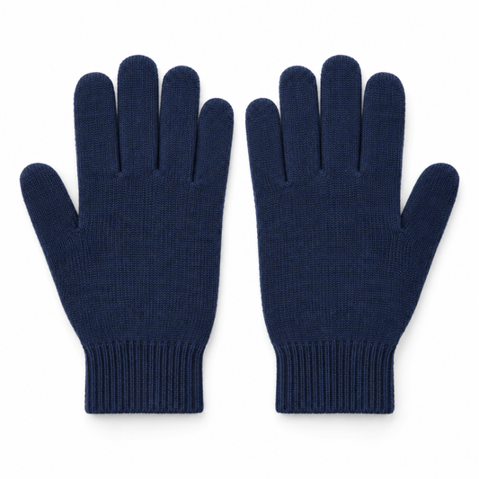 Novalunely Classic Knit Everyday Gloves – Simple Casual Gloves for Daily Wear