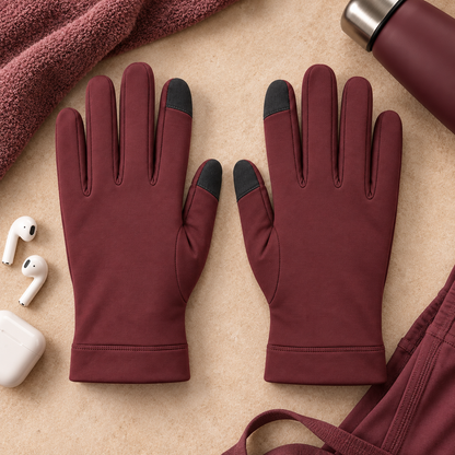 Novalunely Lightweight Outdoor Running Gloves – Touchscreen Sports Gloves for Daily Activities