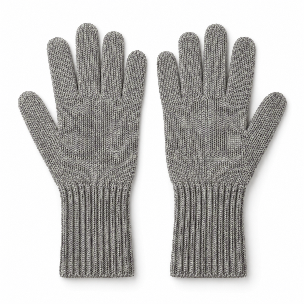 Novalunely Classic Rib Knit Everyday Gloves – Soft Casual Gloves for Daily Wear