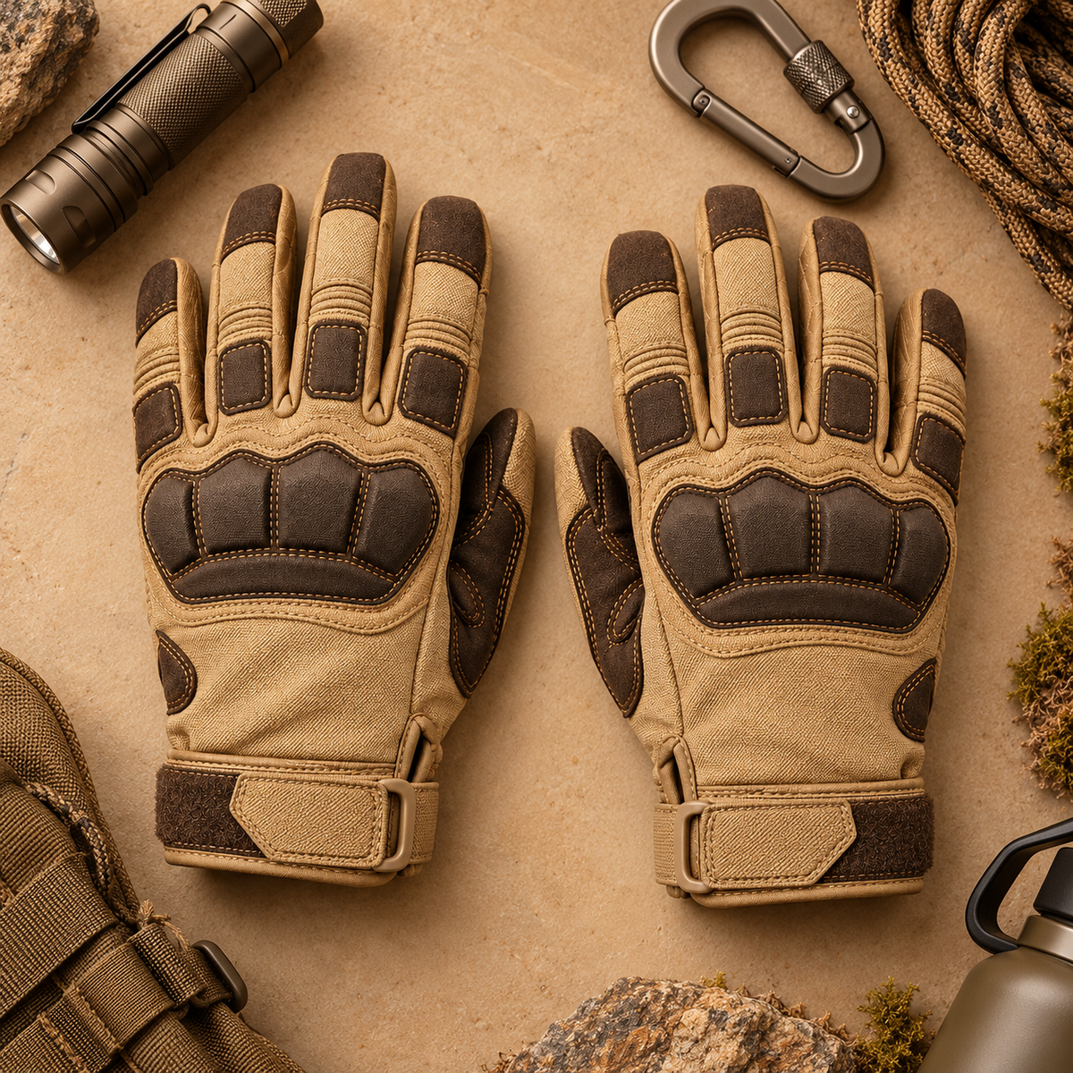 Novalunely Full Finger Outdoor Cycling Gloves – Durable Training Gloves for Hiking and Active Use